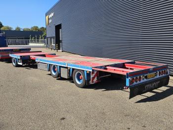Scania R520 V8 8x2/6 / HMF 70 tm + JUMBO AANHANGER